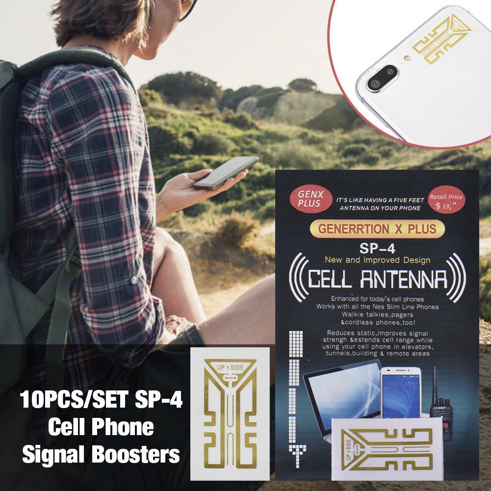Cross-Border Mobile Phone Signal Enhancement Sticker, Computer External Antenna Signal Amplifier, Suitable for Mobile Phones of Various Types