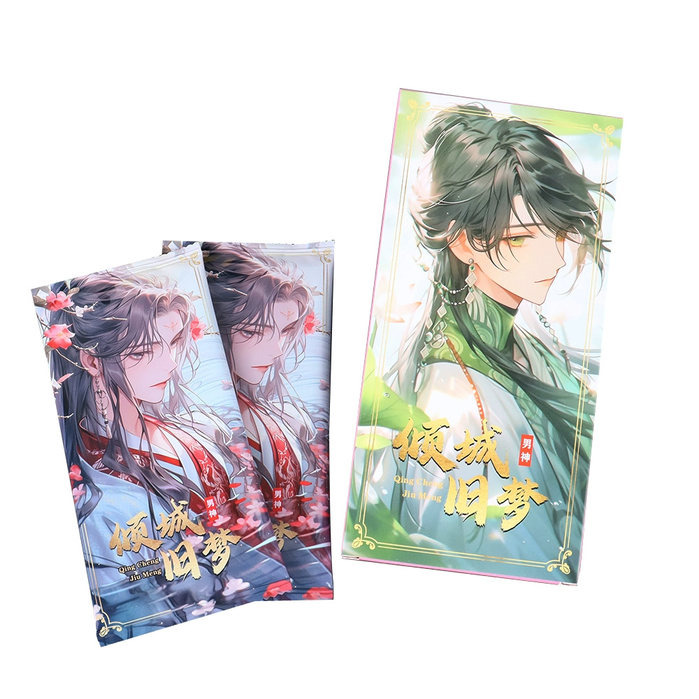 Two-Dimensional Star Peripheral Game Cards Hot Stamping Uv Poker Tarot Cards Blind Bag Printing Customized Small Batch