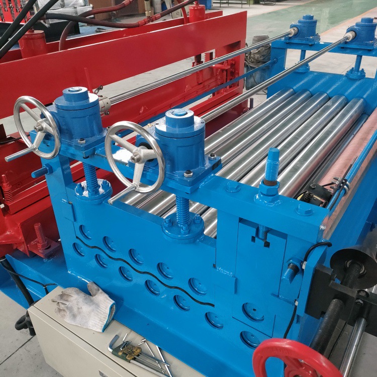 Hydraulic Flattening Machine with Punching Equipment Fully Automatic Steel Plate Flattening Machine Galvanized Plate Automatic Leveling Equipment