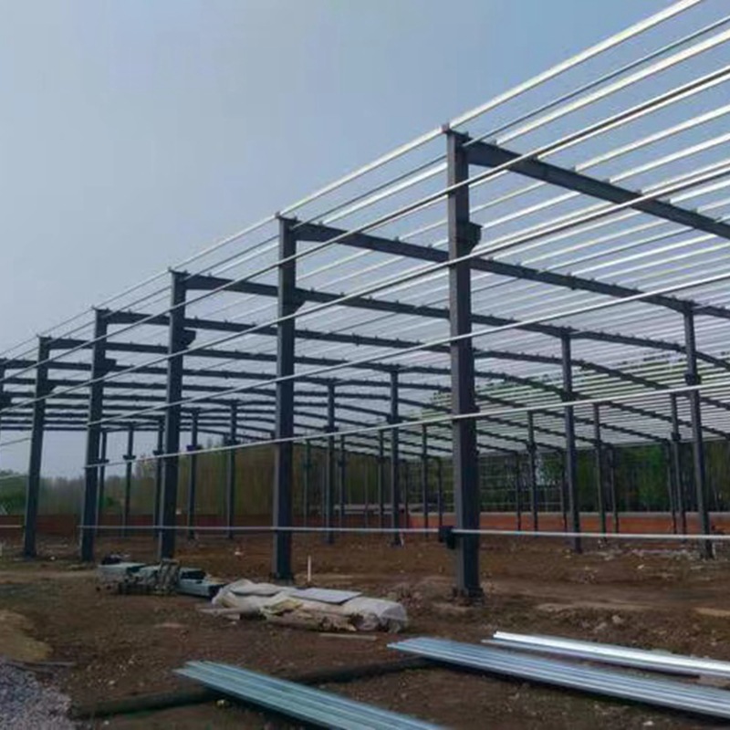 Steel Structure Processing Manufacturer Customized Steel Structure Workshop Factory Warehouse Venue Large Span Steel Structure Frame