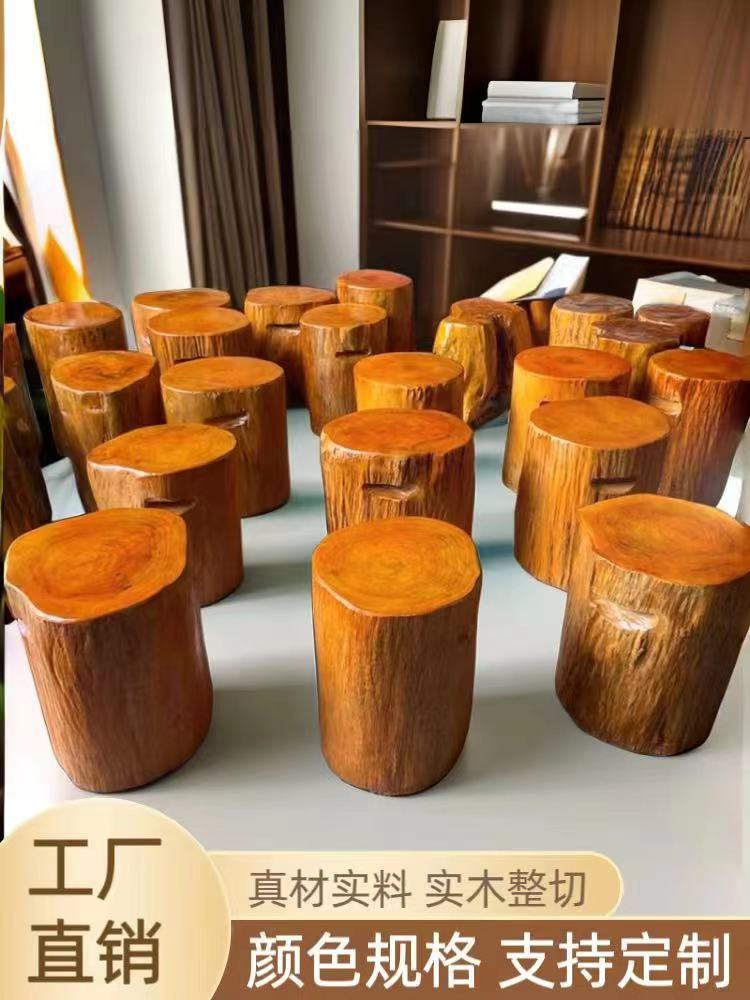 Деревянный столик, табурет для дома, круглый кофейный столик, орнаменты из дерева