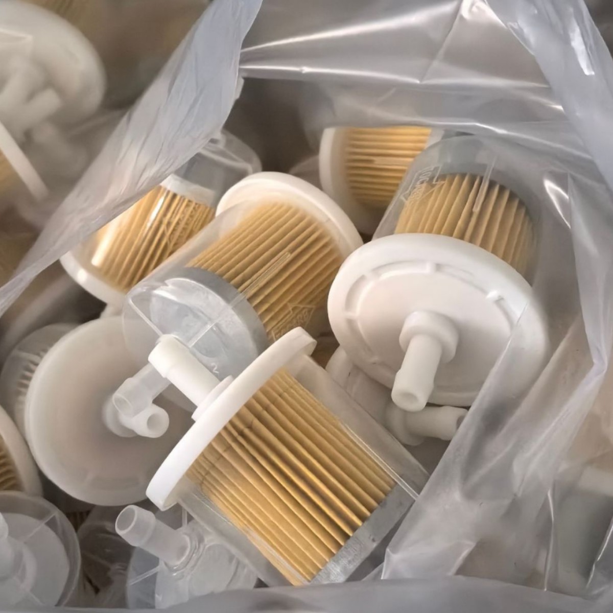 Export Wholesale Combination Ct17-Fl025 Motorcycle Accessories Garden Machinery Gasoline Filter Plastic Iron