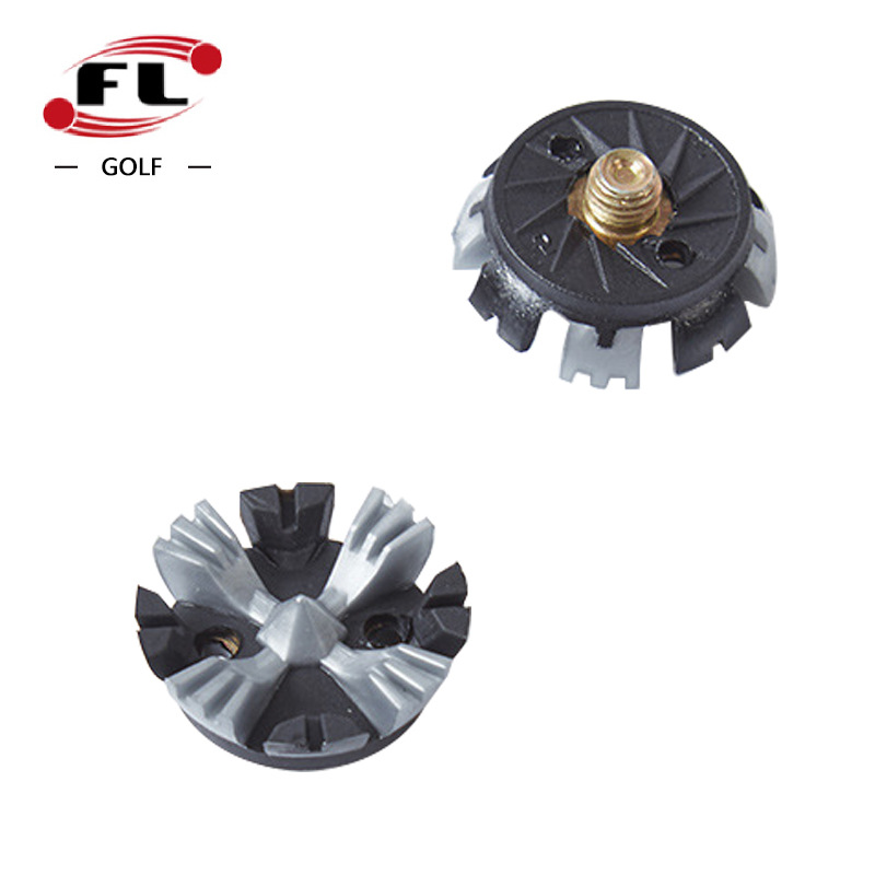 Chuangsheng Sports Goods Manufacturer Direct Sales Golf Shoe Spikes Golf Shoe Spikes Iron Screw Head Shoe Spikes Three Colors to Choose