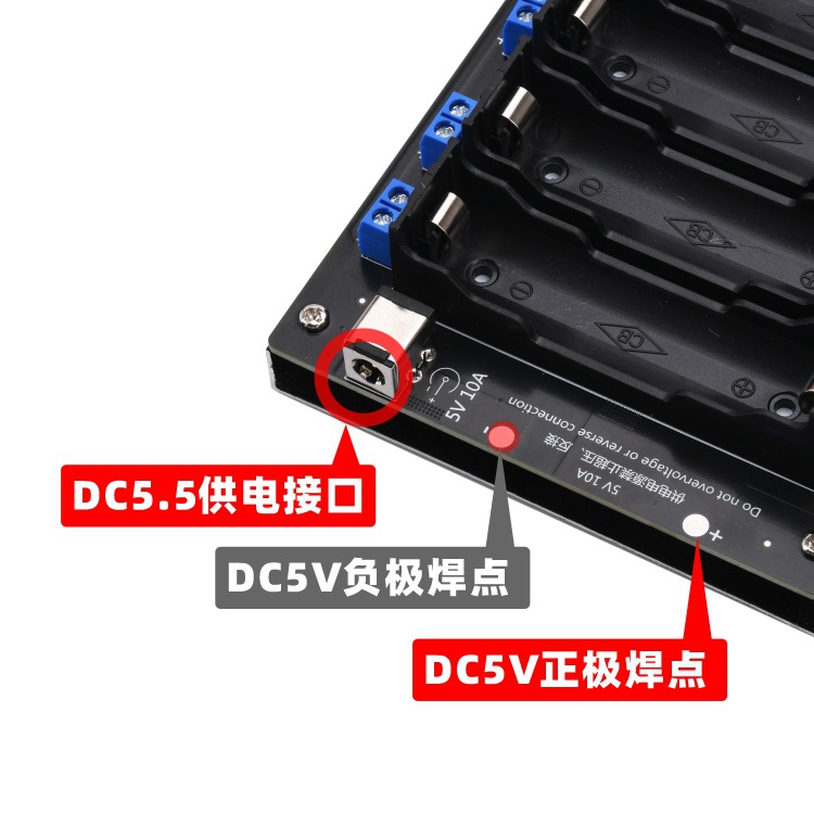 8-Channel Battery Capacity Internal Resistance Test Splitter 2.4inch Color Screen with Display Curve