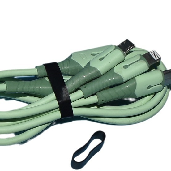 Data line silicone cable rubber ring black and white 5MM wide silicone beam coil silicone rubber band free sample full postage