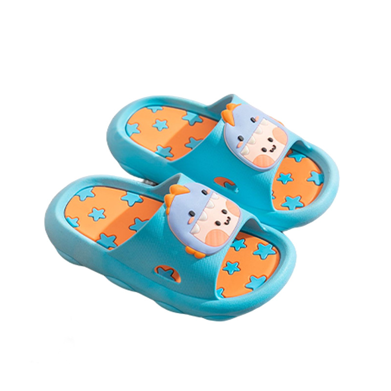 2024 new summer small dinosaur princess children's shoes sandals large children girls soft bottom non-slip shoes wholesale