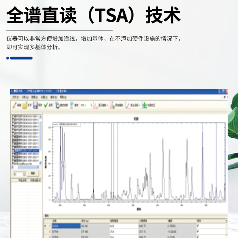 Creative full spectrum spark desktop direct reading spectrometer CCD Alloy Analyzer metal element analyzer deposit