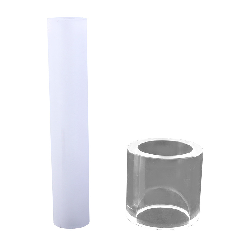 Factory Customized Transparent Quartz Tube, High Temperature Resistant Quartz Glass Tube, Quartz Boat Experiment Supports Customization