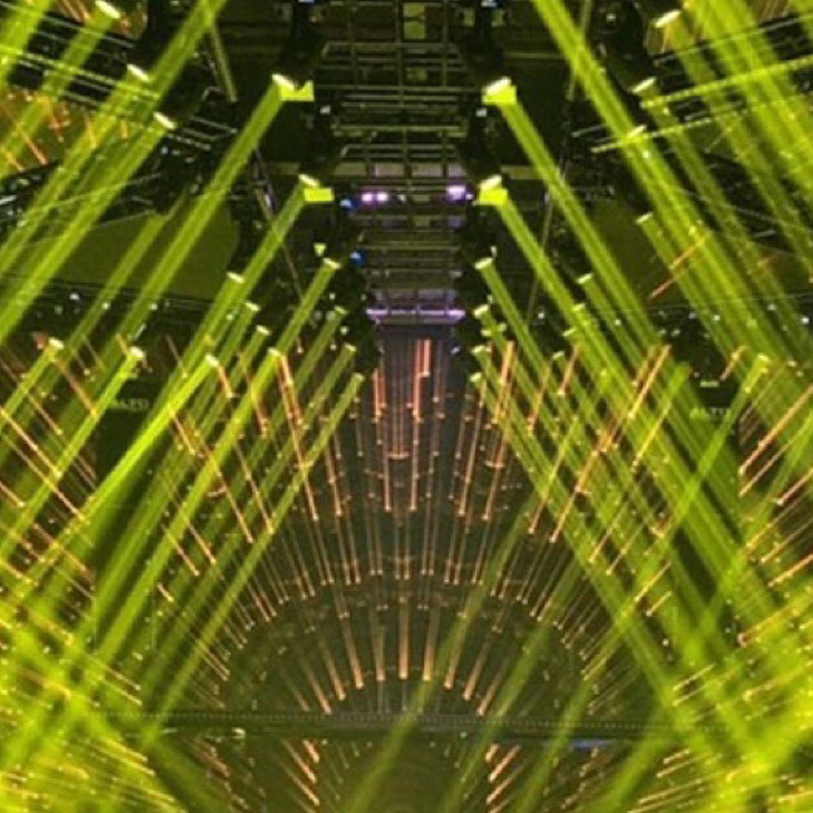 Moving Head Beam Light 280W Banquet Hall Live Broadcast Room Theater Performance Stage Beam 280 260 295 Light