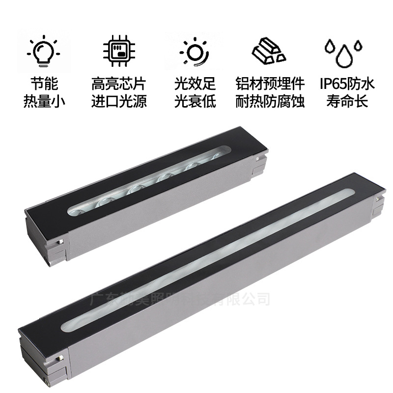 Led Window Sill Lamp Aisle Light 6W12W Window Light Rgbw Full Color Window Aisle Light
