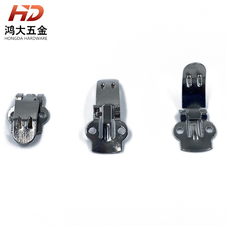 Metal shoe buckle shoe flower elastic buckle detachable manganese steel shoe clip buckle bow flower clip