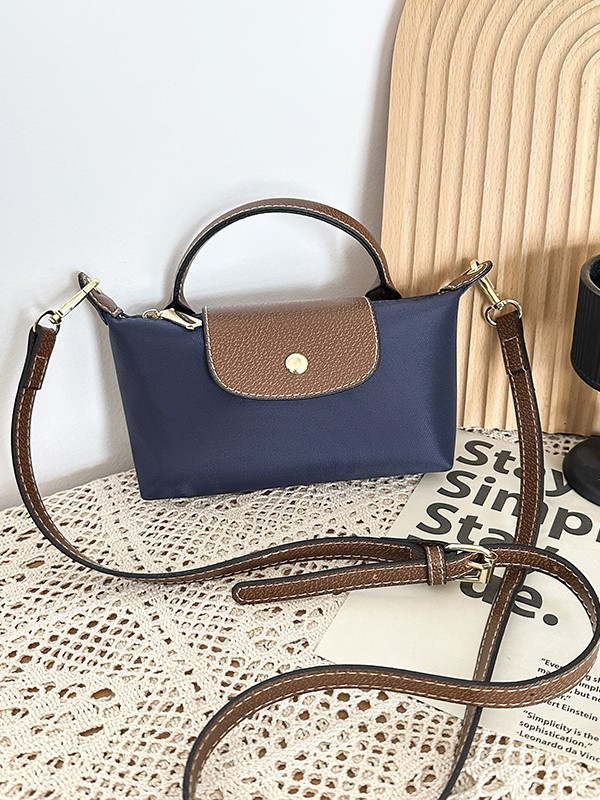 Кроссбордерные Популярные Сумки Для Женщин 2024 Осень и Зима Новая Высококачественная Нейлоновая Сумка Думплинг Универсальная Кроссбоди Канвас Тоут Сумка