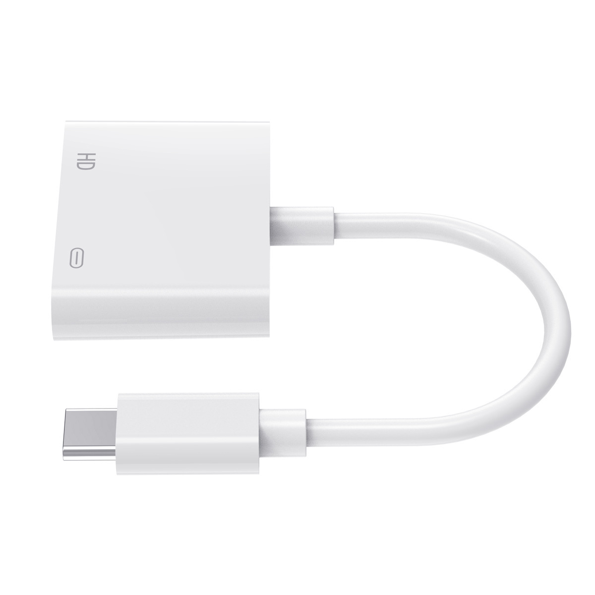 Type-C to HDMI High-Definition Cable Suitable for Samsung Apple 15 16 Mobile Phone Screen Projection Cable Usb-C Docking Station