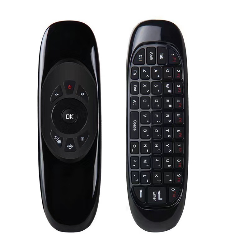 C120 2.4g mini keyboard voice backlit double-sided somatosensory keyboard AIR mouse