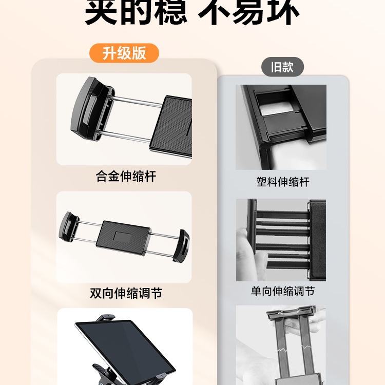 Tablet Clip Holder for Art Students, Drawing Board Special Phone Stand Support Frame, Strong Clip Universal for Copying and Sketching