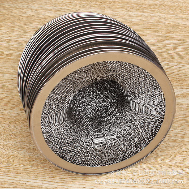 Круглый дренажный фильтр из нержавеющей стали, размеры 5/7/9/11 см