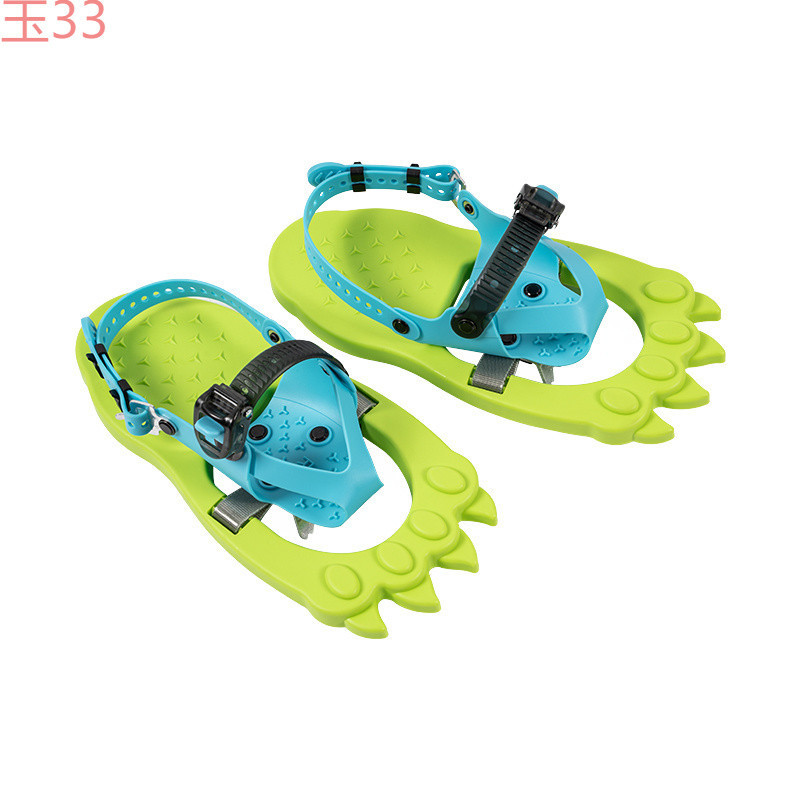 Winter snow shoes snow mountain climbing equipment snow walking shoes aluminum alloy children's non-slip shoe cover adjustable snow board