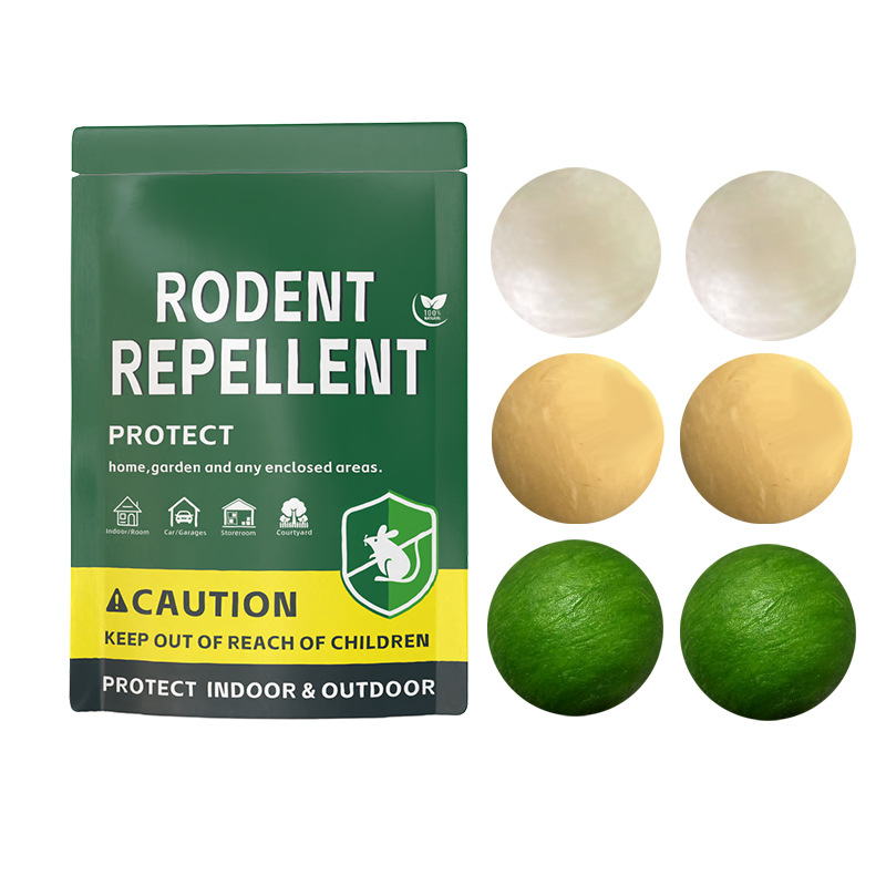 Cross-Border Best-Selling Amazon Rat Repellent Pills, Powerful Rat Repellent, Courtyard Garden Insect Repellent and Rat Repellent Balls, Indoor Rat Repellent Granules