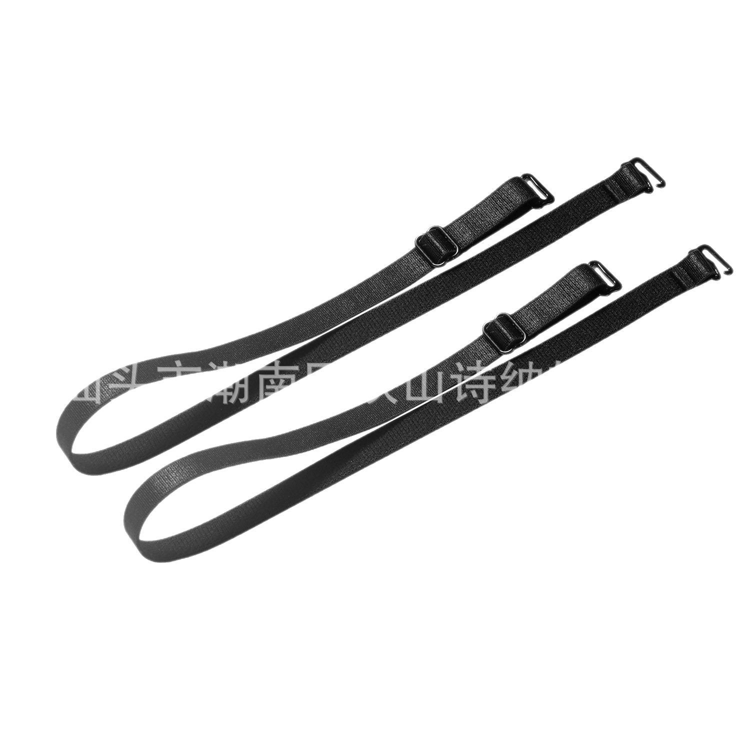 Cross-Border Spot Inner Wear Double Hook Underwear Shoulder Straps Replacement Bra Finished Elastic Band Non-Slip Colorful Women's Bra Suspenders