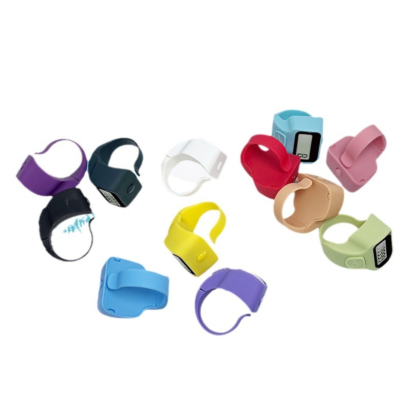 Ring Counter Electronic Counter Digital Display Convenient Ring Counter Decompression Decompression Hand Counter