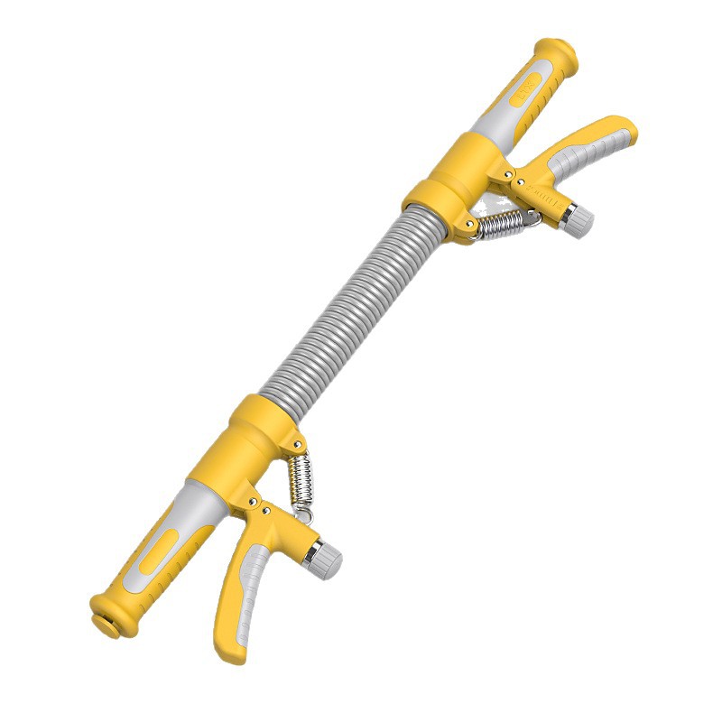 Cross-Border Arm Strength Device for Men, Arm Muscle Exercise, Press Grip Arm Strength Stick, Chest Expander, Multi-Functional Arm Strength Device, Spring Steel