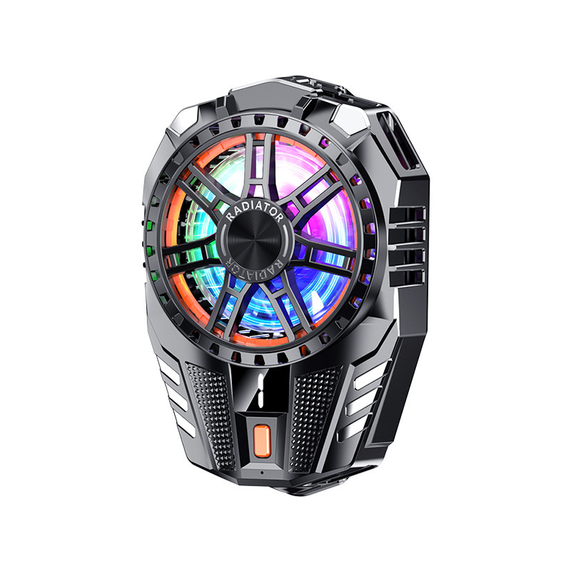2025 Upgraded Mobile Phone Radiator Cooling E-sports Game Instant Cold Mute Silent for Apple Android Universal