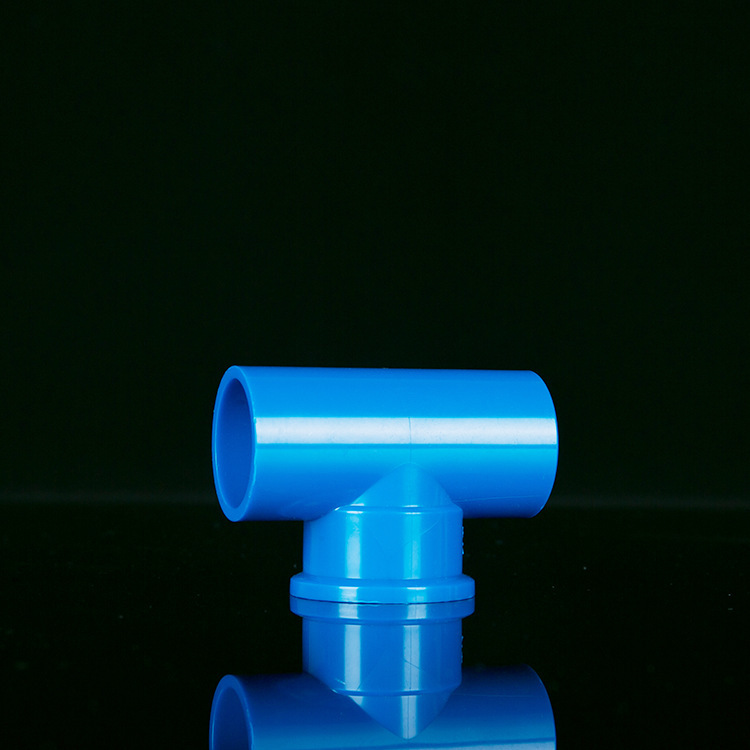 Factory supply PVC water supply pipe fittings inner screw tee inner wire threaded tee plastic inner tooth tee wholesale