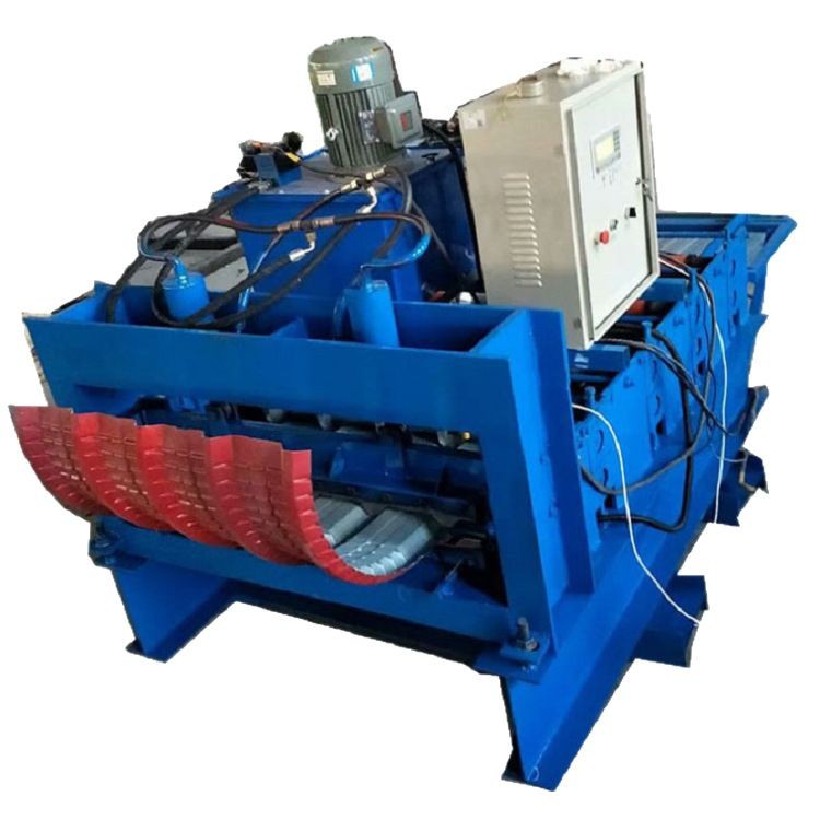 Dual-Purpose Glazed Tile Forming Machine, Tile Pressing Machine, 800/840 Bamboo Glazed Tile Machine