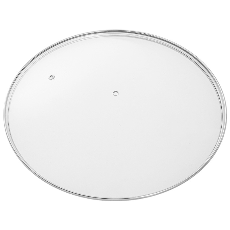 G type wok soup pot tempered glass lid wok soup pot steamer pan glass lid wholesale