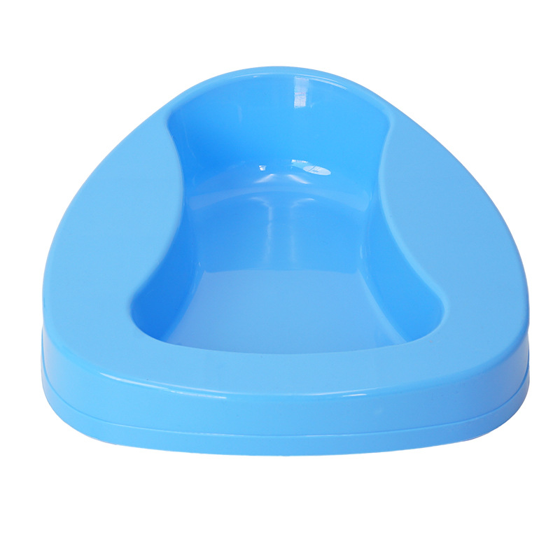 Plastic Large Bedpan Nursing Toilet Catcher Pregnant Woman Toilet Toilet Bedpan Elderly Toilet Patient Blue Urinal