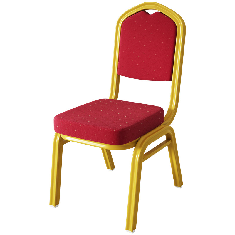 Wholesale hotel banquet chair Crown Conference VIP chair aluminum alloy restaurant chair hotel dining table and chair General Chair