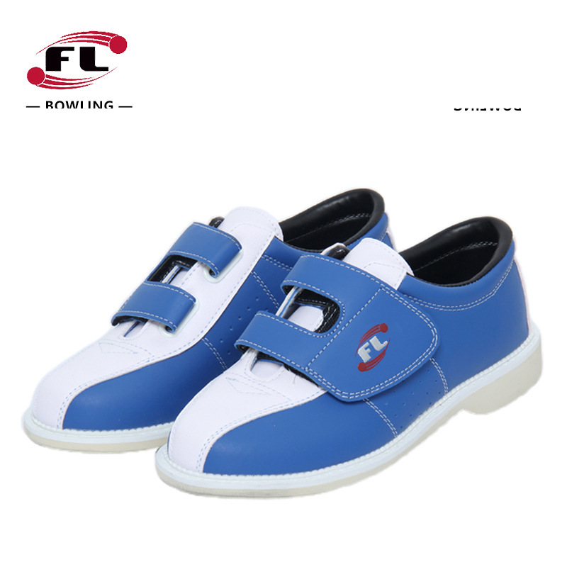 Foli Manufacturer Spot Direct Sales Bowling Shoes Public Shoes Rental Shoes Unisex Velcro Model Six Colors Selection