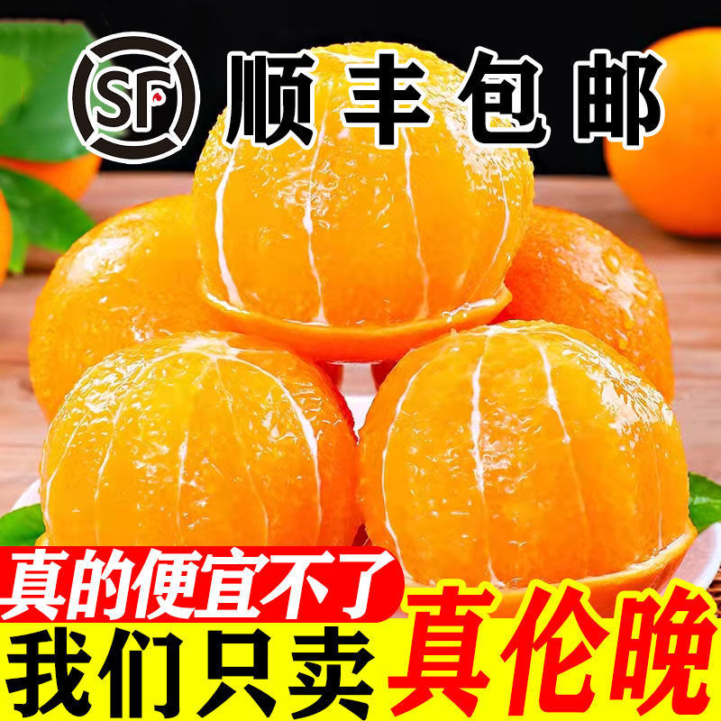 Цветная коробка Sf Express, аутентичные поздние апельсины Навел, свежие сладкие апельсины Навел, целая коробка, оптовая продажа, тонкая кожица, бесплатная доставка