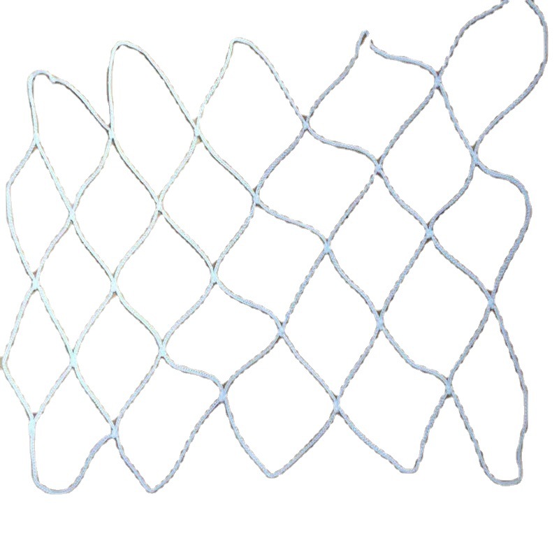 Adult Children's Soccer Door Net White Hand Woven Soccer Shooting Bar Net Training and Competition Soccer Door Pocket