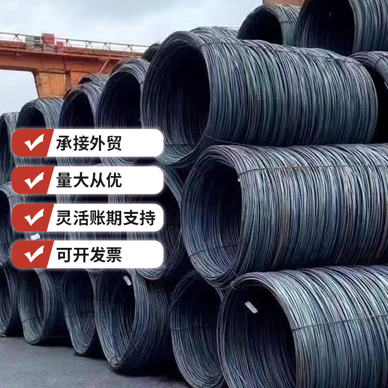 General Line Price Cheap 70 # High Carbon Red Copper Plated Spot Wholesale Spot Complete Specifications Thin Iron Wire Construction Site