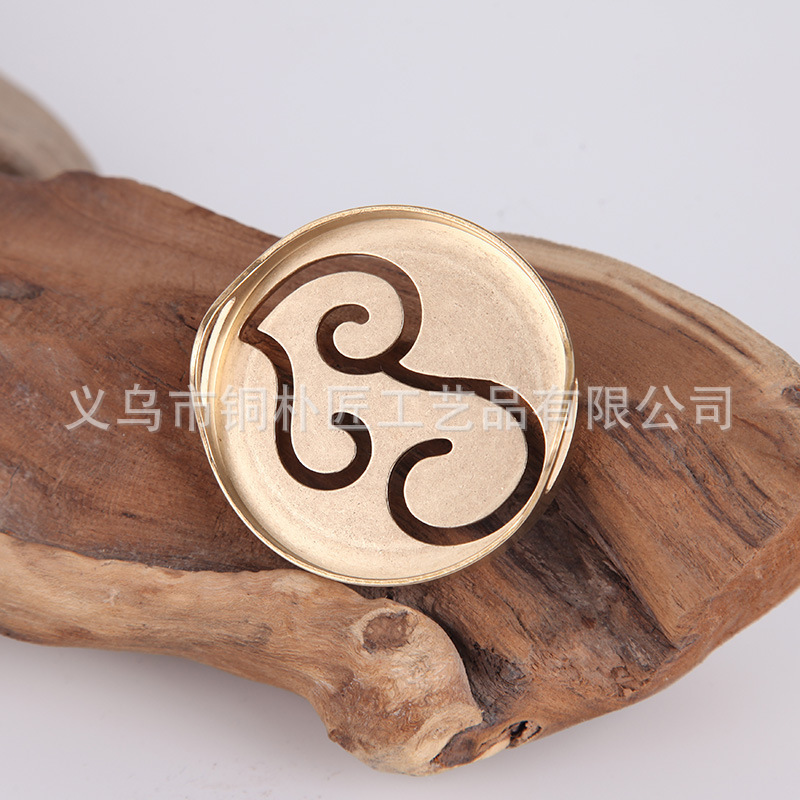 Pure copper incense burner incense burner suit supplies tools Gray pressure twelve zodiac signs incense mold sandalwood powder incense burner