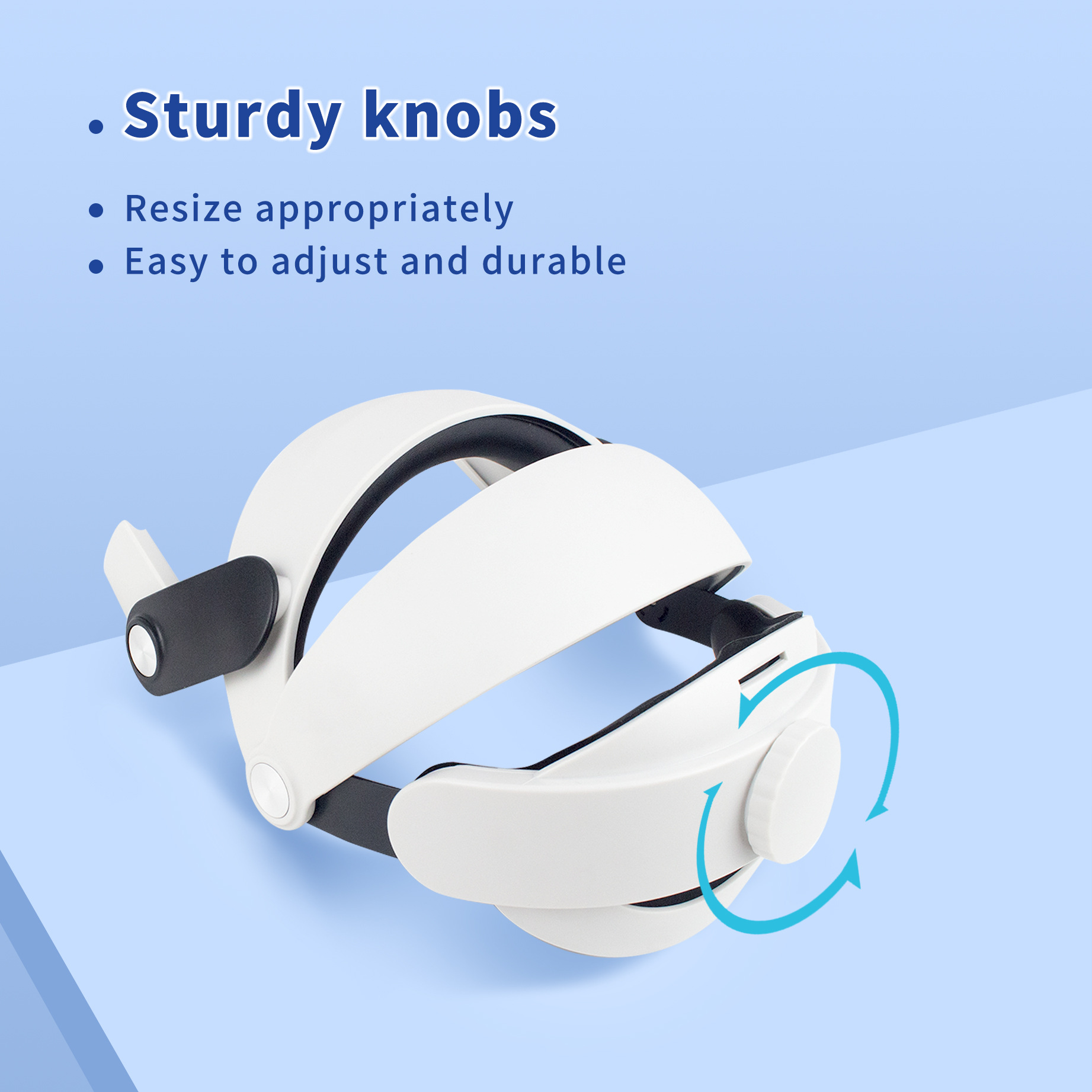 Suitable for Oculus quest2 headband comfortable adjustable non-pressure face cross-border hot VR glasses accessories