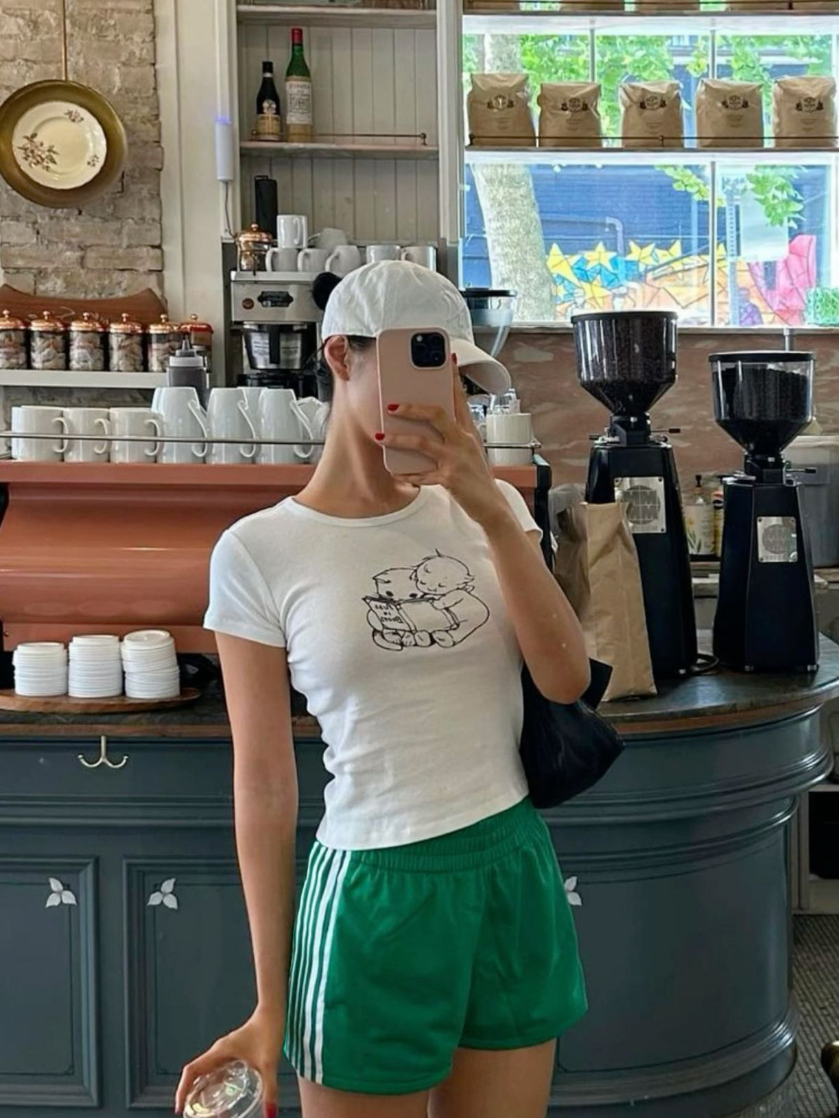 2024 Amazon Red American Spice Girl Street Women's Contrast Long Casual Sports Pants