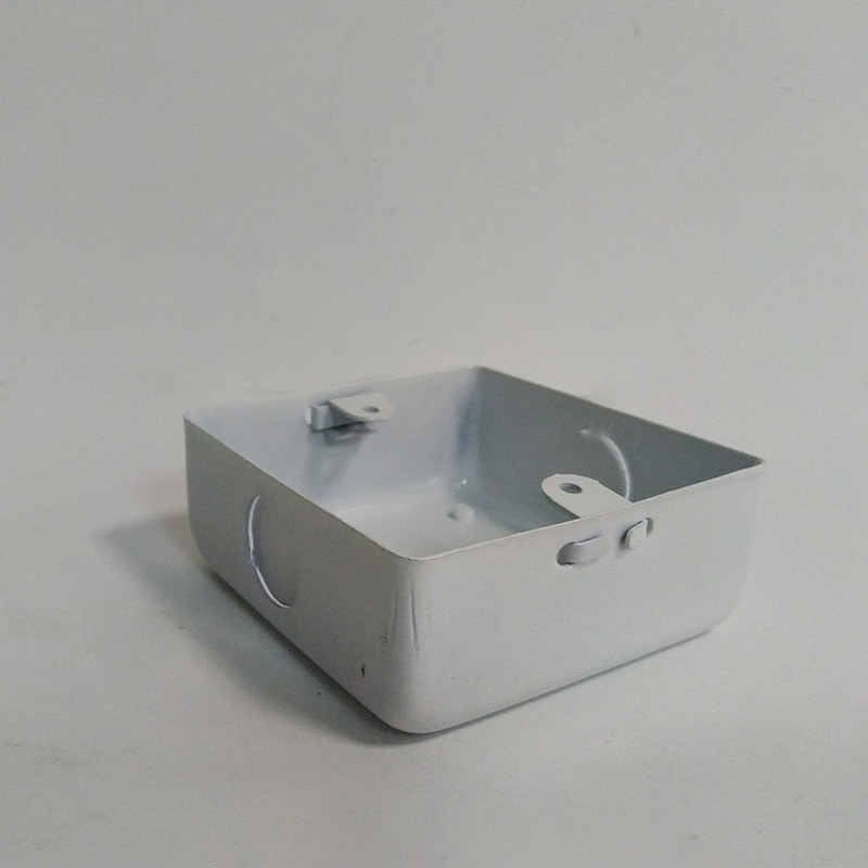 Type 86 open metal junction box metal switch socket bottom box charging pile machine room metal spraying iron box