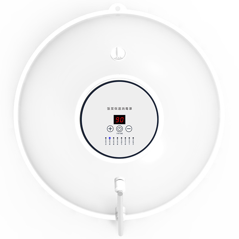British constant temperature food insulation cover electric heating vegetable cover insulation table transparent dustproof insulation board intelligent insulation