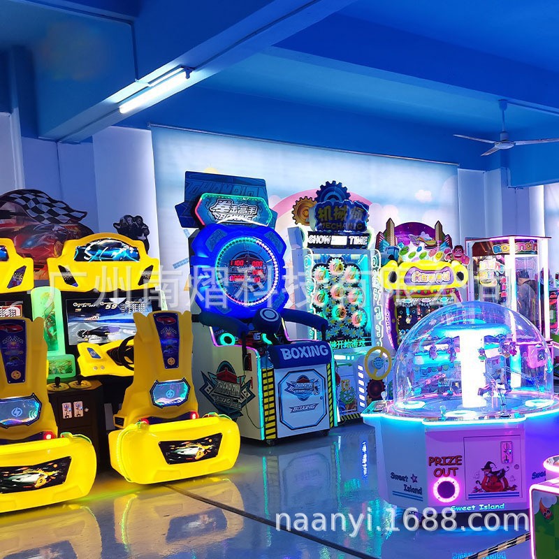 Большие развлекательные комплексы, видеоигровые города, детские площадки, коммерческое игровое оборудование, автомат с кодовым сканированием