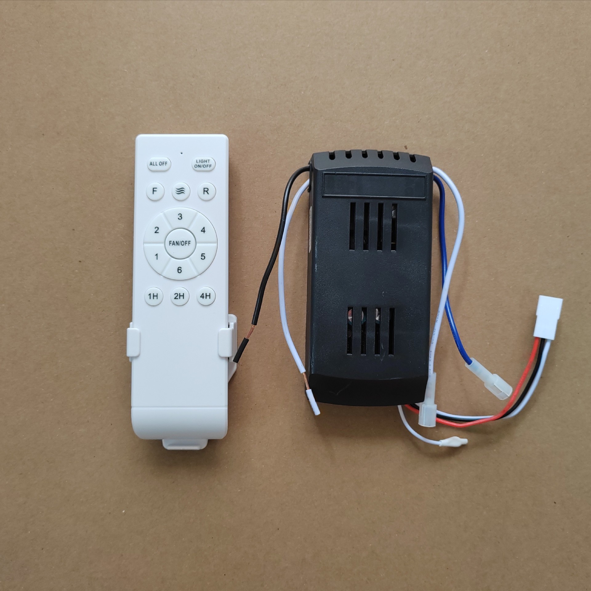 English Version 110V-240V Ceiling Fan Light Low Voltage Variable Frequency 6-Speed Speed Remote Control Receiver Controller Fan