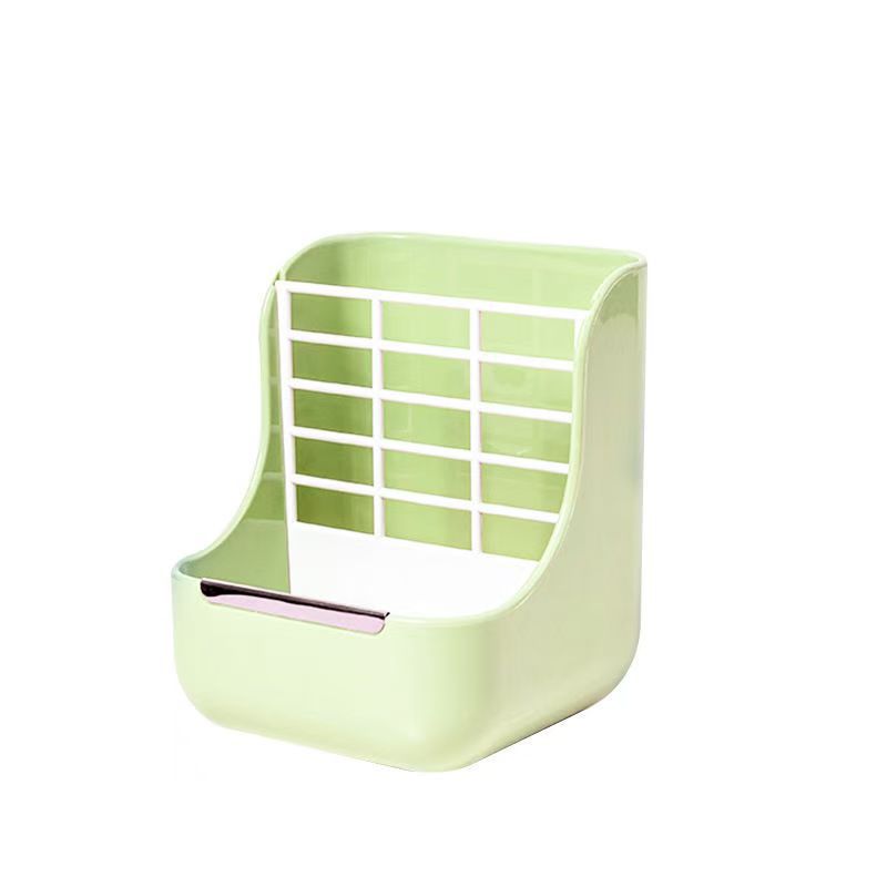 Rabbit Food Bowl Trough Fixed Anti-Picking Feeder Food Box Grass Rack Two-In-One Grass Feeder Anti-Turning and Anti-Wave Consumables