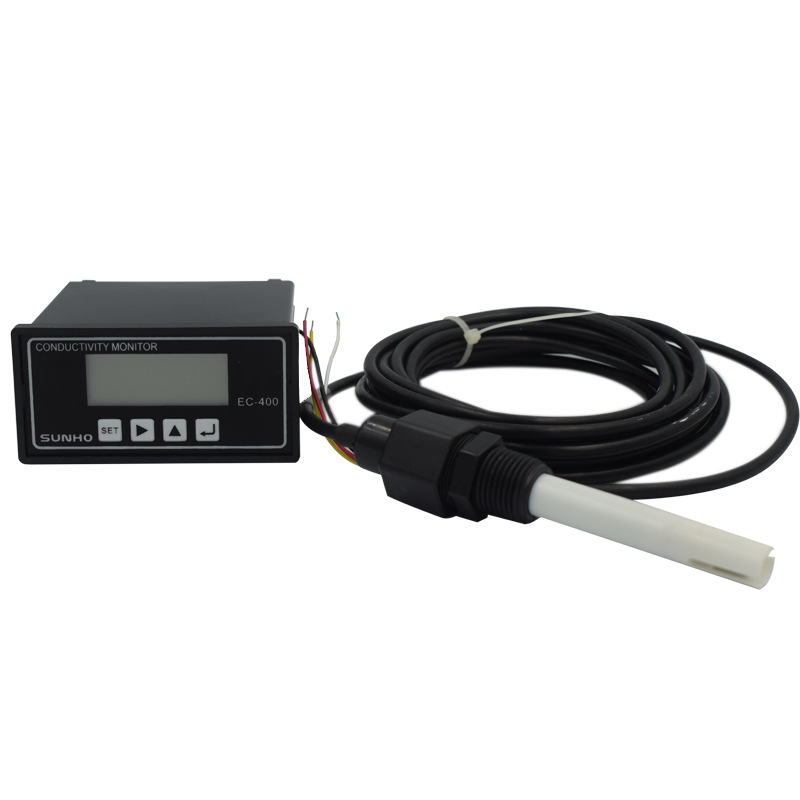 Sunho Conductivity Tester Ec-400 Water Quality Detector Resistance Meter Ph Value Detection Electrode High Precision