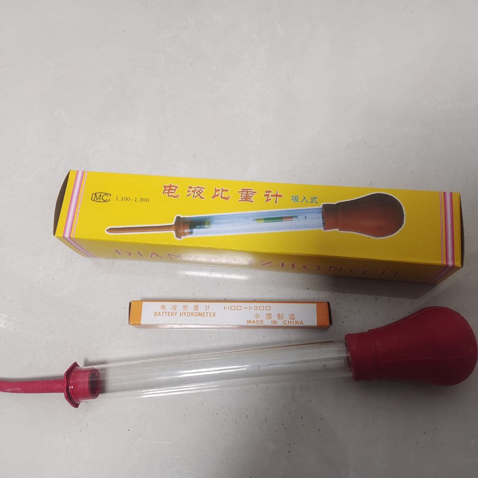 Liquid Density Meter Electric Liquid Hydrometer 1.100-1.300 Electric Vehicle Battery Storage Battery Measurement