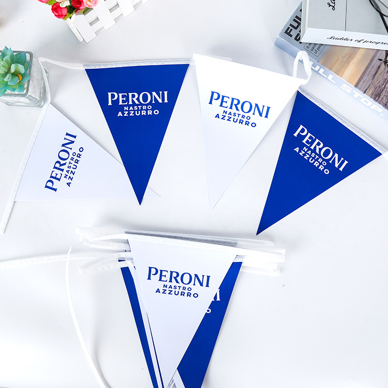 PVC pennant PVC flag supports color printing on both sides