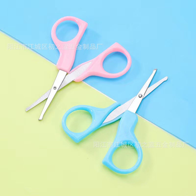 Factory Direct scissors baby children safety nail clippers infant nail clippers single Baby small scissors nail clippers