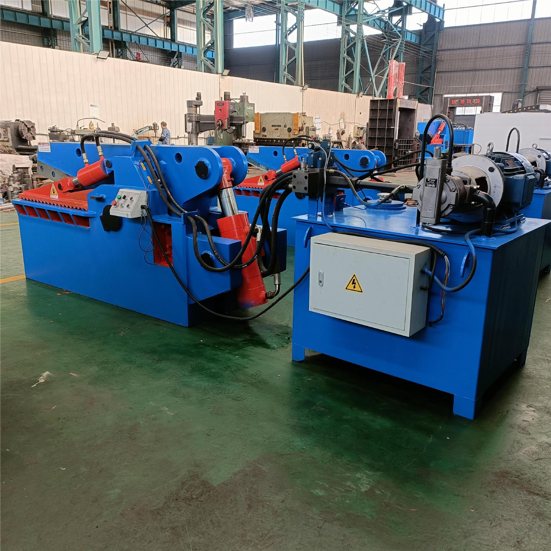 Factory Direct Supply Customized Q43-160 Ton Knife Mouth 1000 Type Crocodile Cutting Machine Motor 18.5Kw Cutting Steel Bar