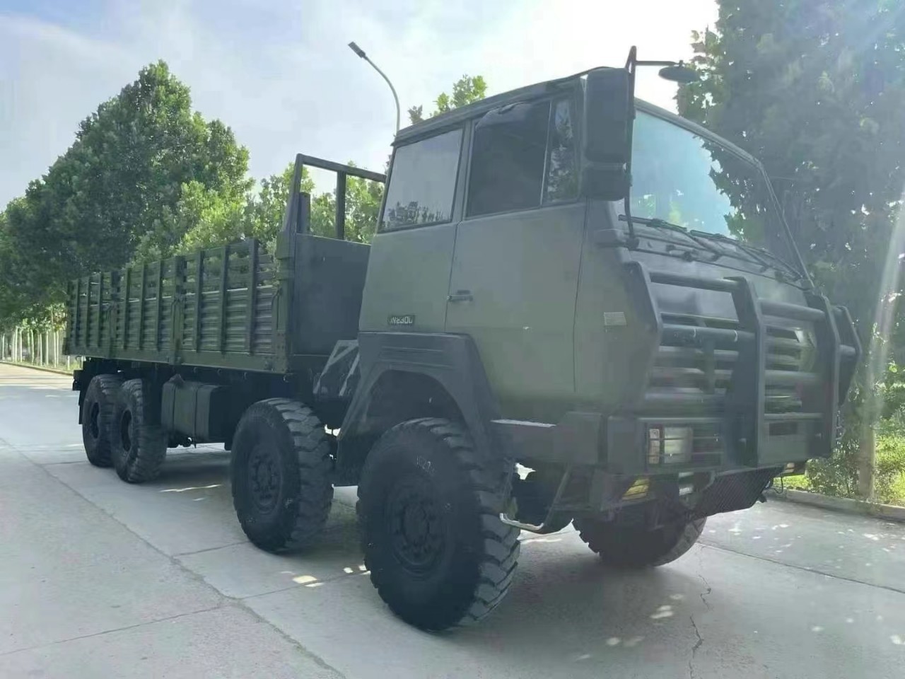 Used Dumpers, Export Refurbished Second-Hand Cars, Four Front and Eight Rear Haowoo 371 Dumpers