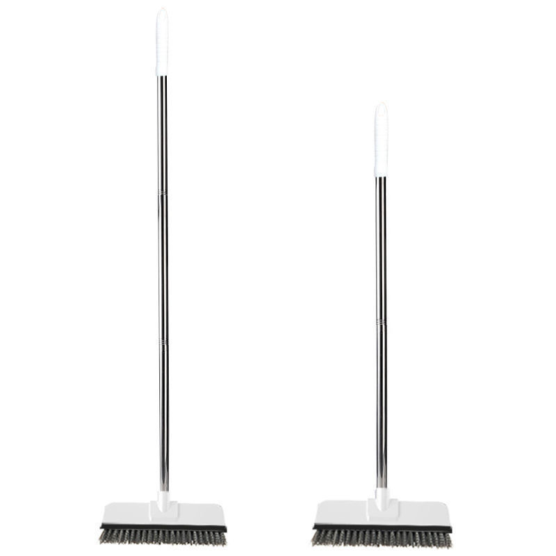 Floor Brush Long-Handled Hard-Bristled Tile Floor Seam Brush Bathroom Cleaning Artifact Toilet Dead Corner Removal Bathroom Floor Brush